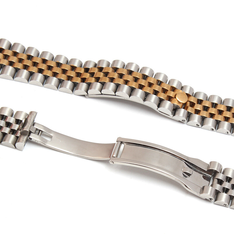 Super Quality Solid Stainless Steel Watch Band Strap 13/17/20/21mm Fit Rolex