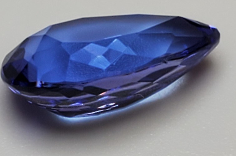 1.98 CTS , PEAR-SHAPED, TEARDROP CUT BLUE TANZANITE 10.25 MM – USA SELLER