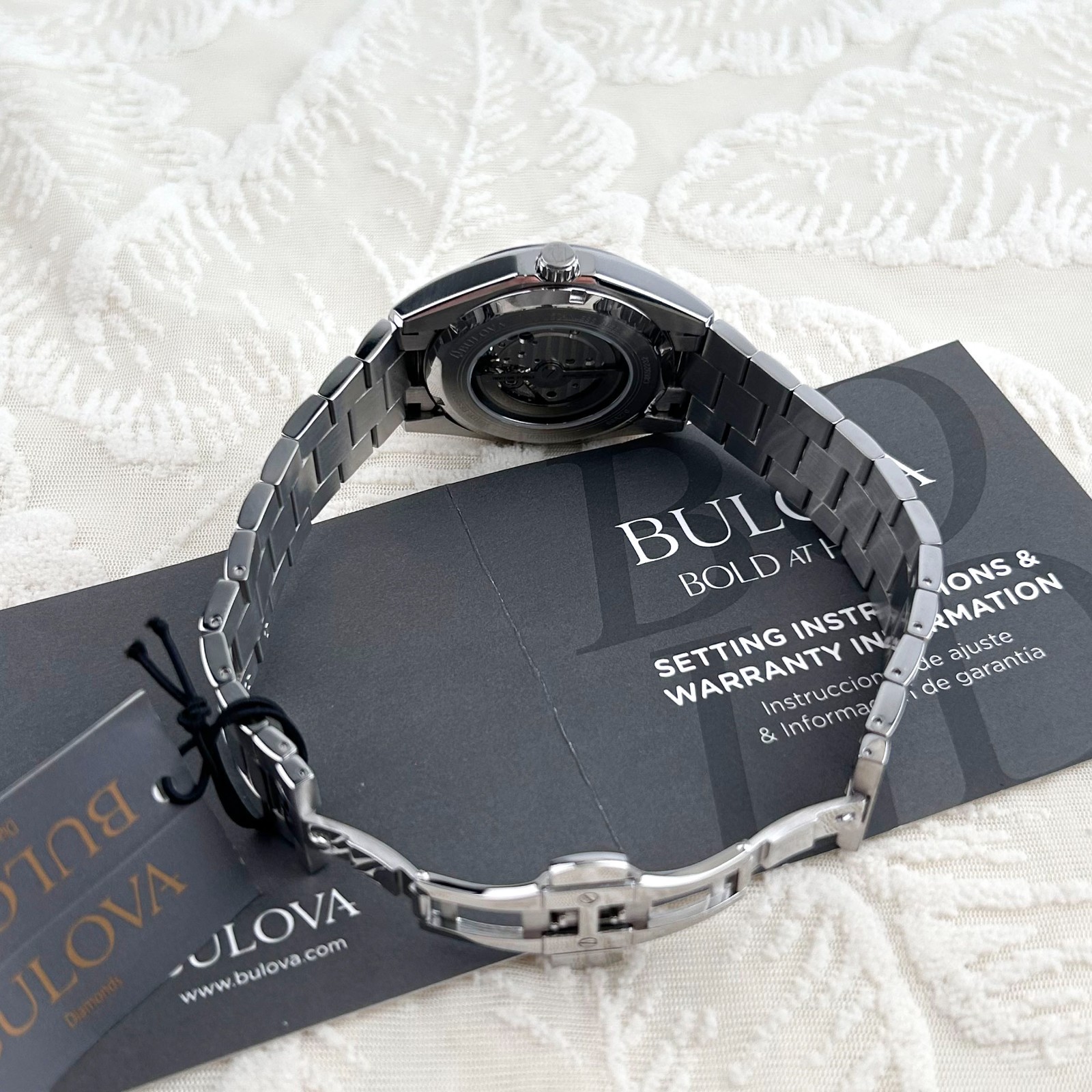 Bulova classic Surveyor 96A270 Black Dial Men’s Automatic Chronograph 42mm