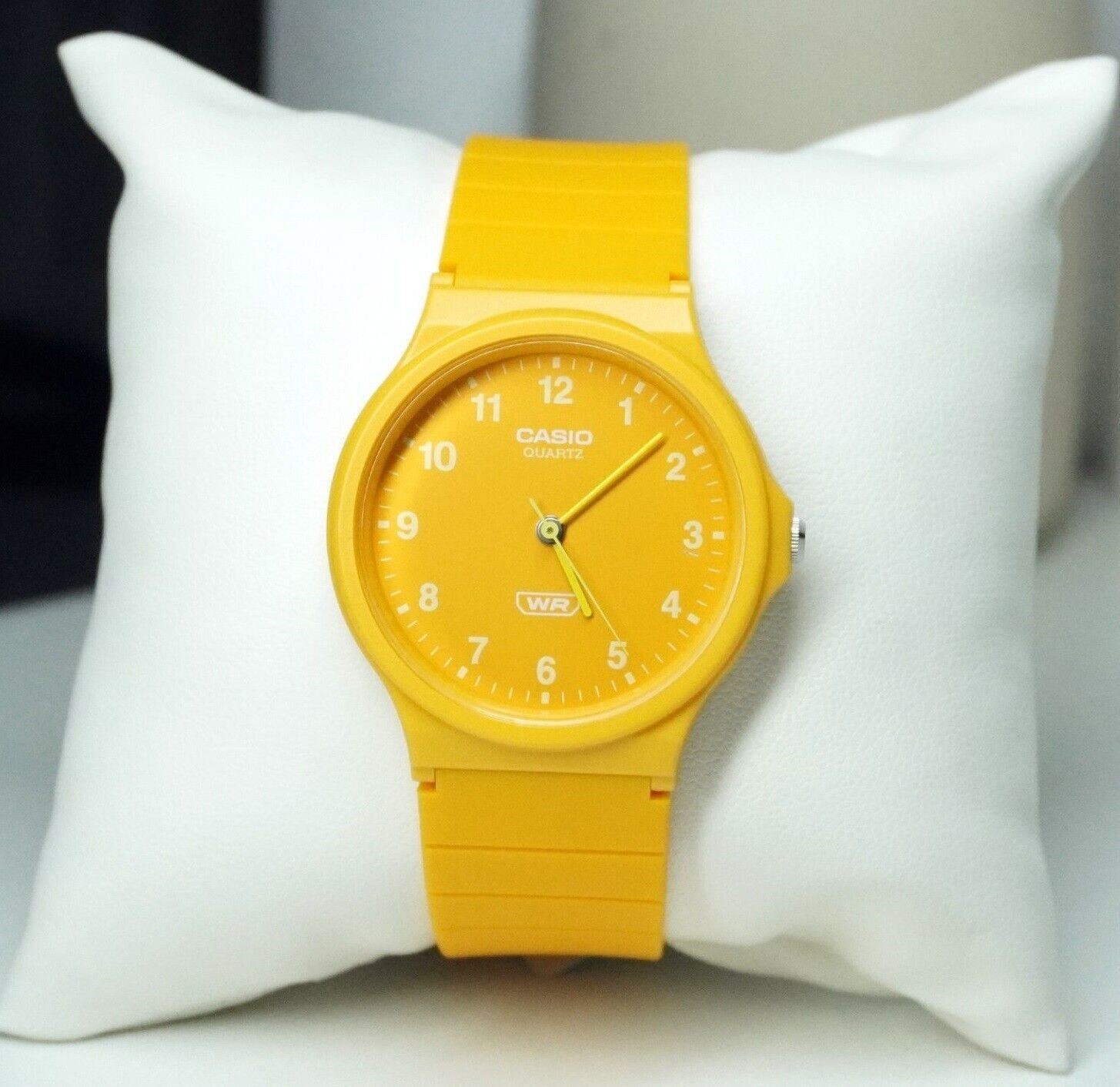 Casio MQ-24B-9B Orange Analog Minimalist Design Simple Quartz Men Fashion Watch