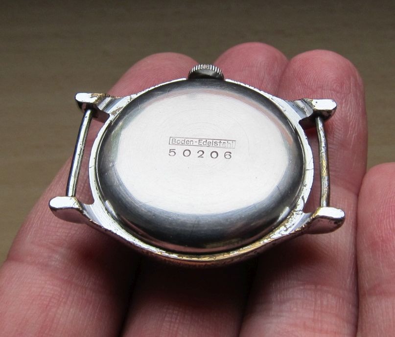 Collectible Rare German Antique Watch GUB GLASHÜTTE Q1 A.LANGE&SÖHNE Cal.28+box