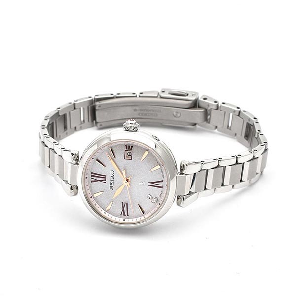 【SEIKO】LUKIA Grow SSQW081 Solar Radio Titanium Ladies Watch JDM from JAPAN gift