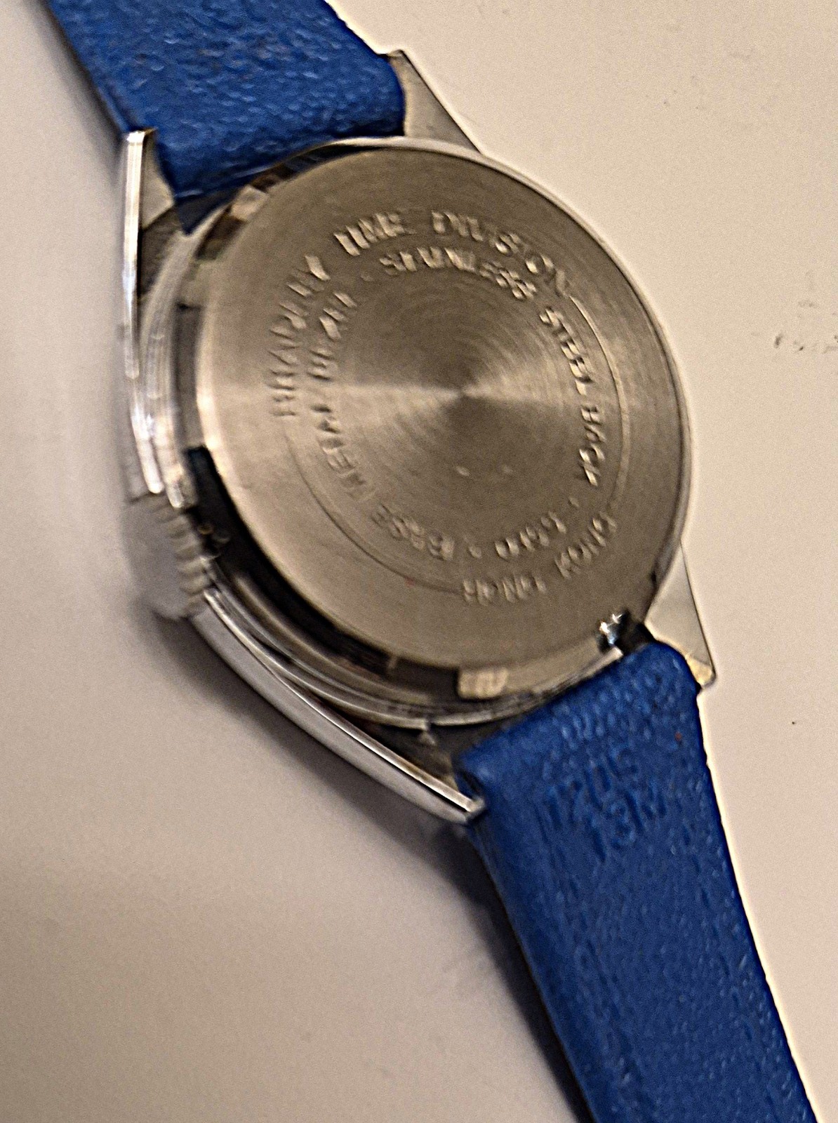 Vintage 1980’s Bradley Seico “Smurf Time” Watch, Needs Battery But Works Great!