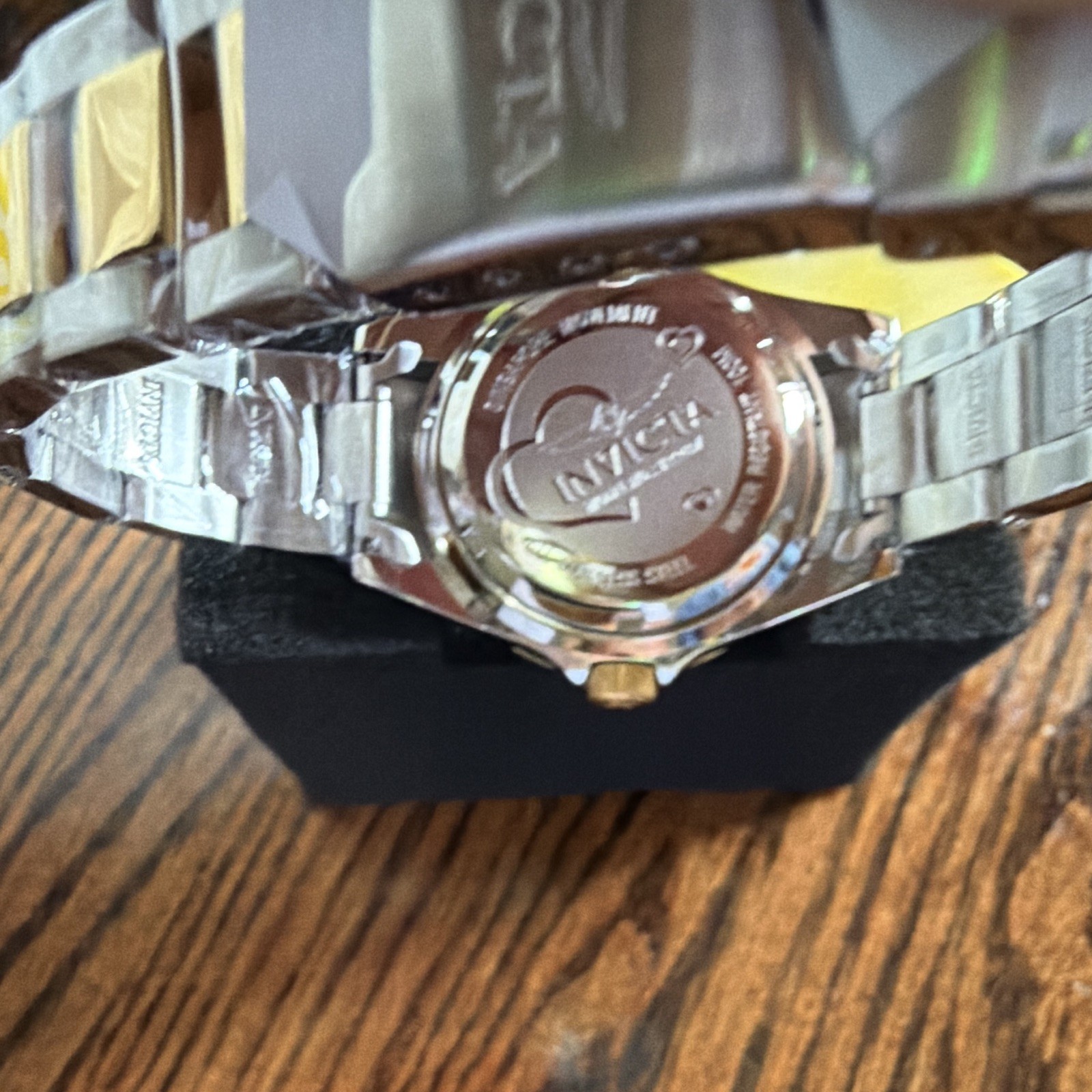 Invicta Pro Diver Women’s Two-Tone Stainless Bracelet Hearts Dial Quartz Date