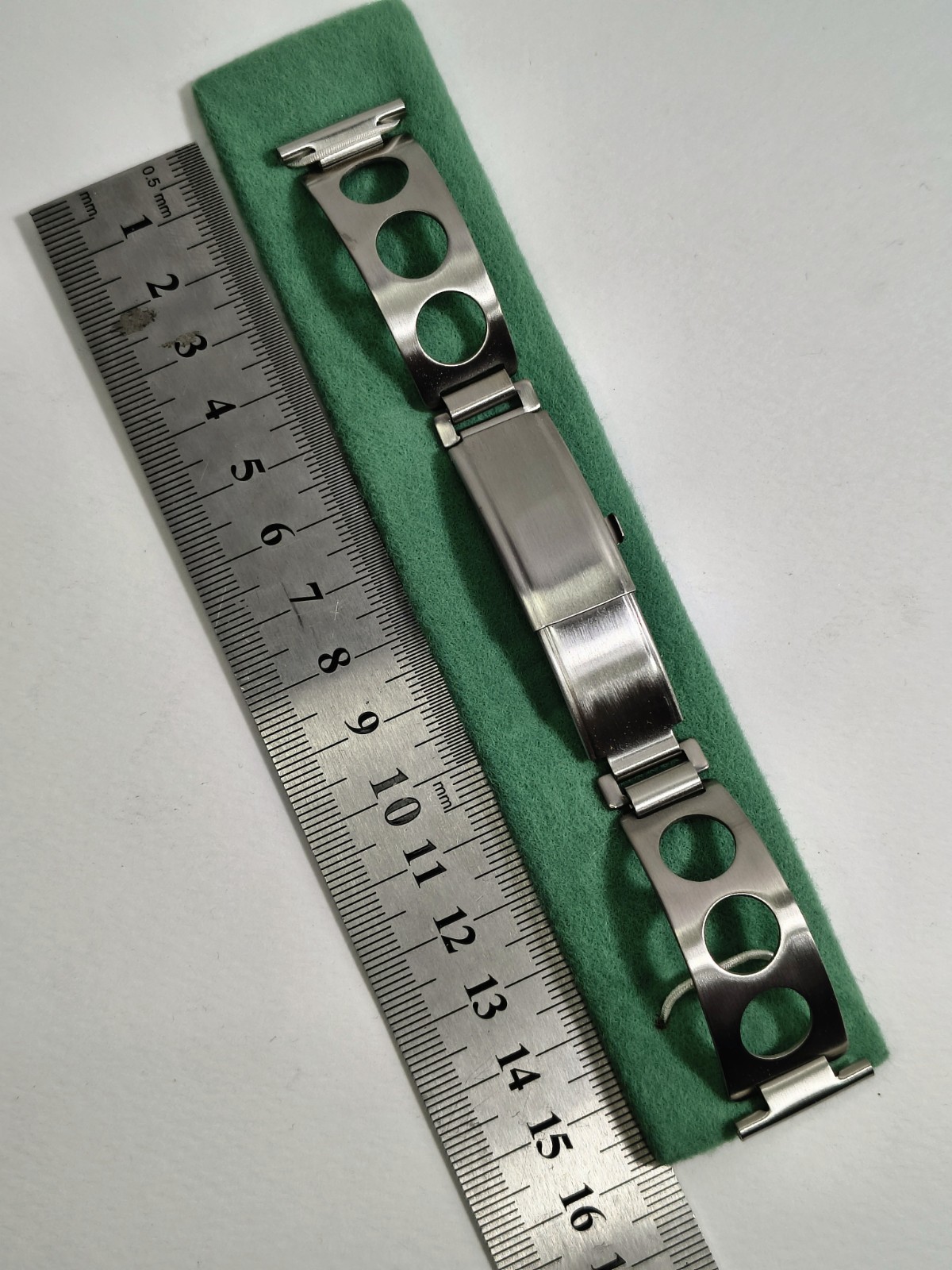 Vintage Expandro Watch Rally Bracelet Nos 20mm XL 13.5cm-15.5cm