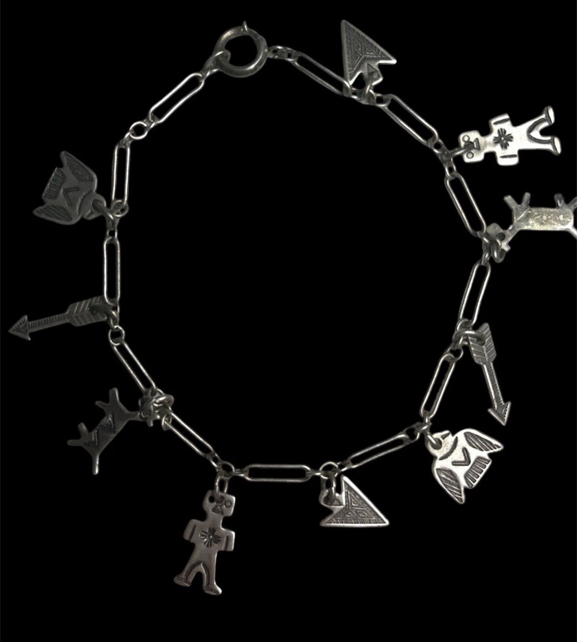 Fred Harvey era Charm Bracelet
