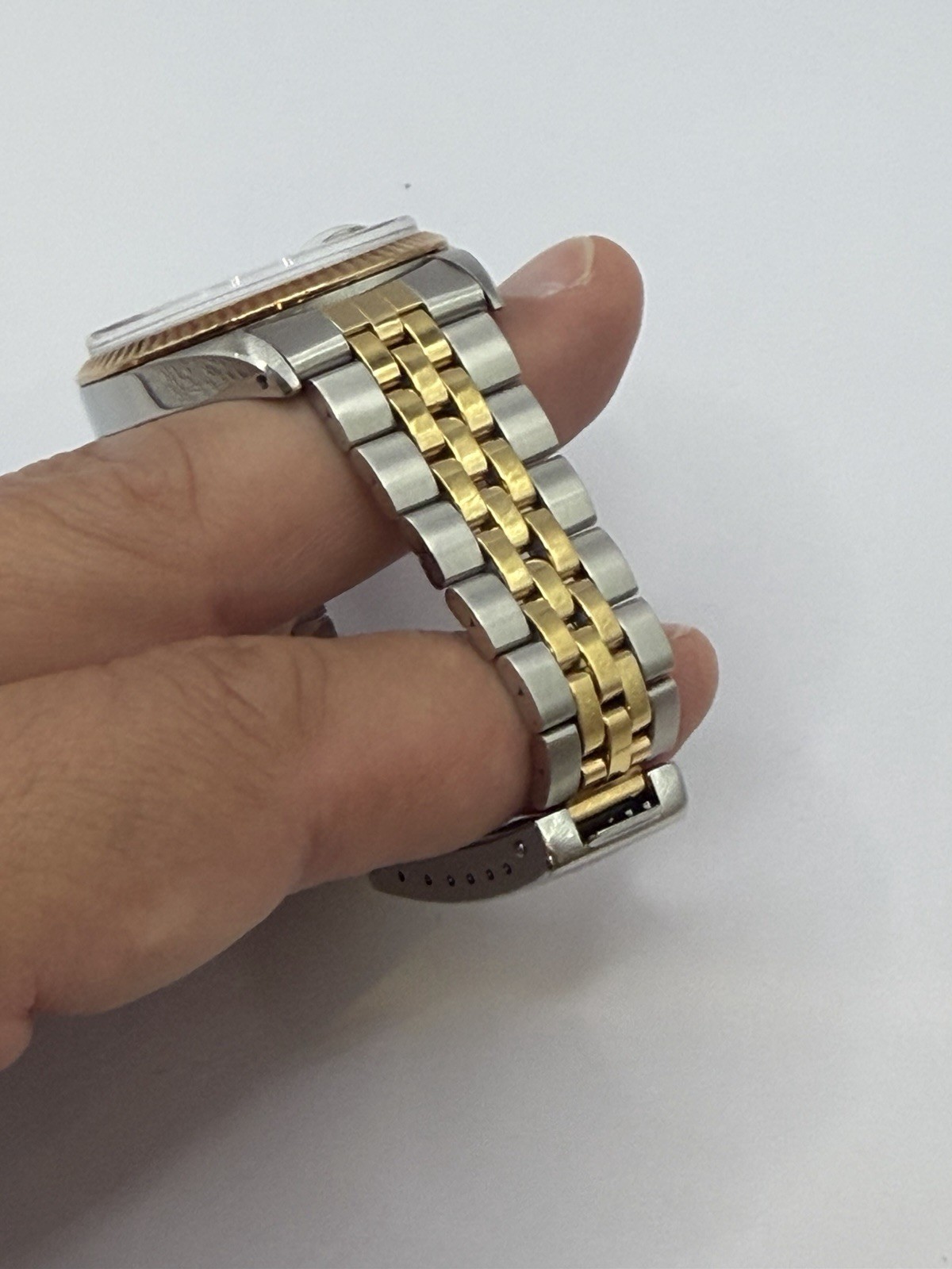Vintage 1969 Tudor Oyster Prince Date+Day 7019/3 Two-Tone Jumbo 38mm Bracelet
