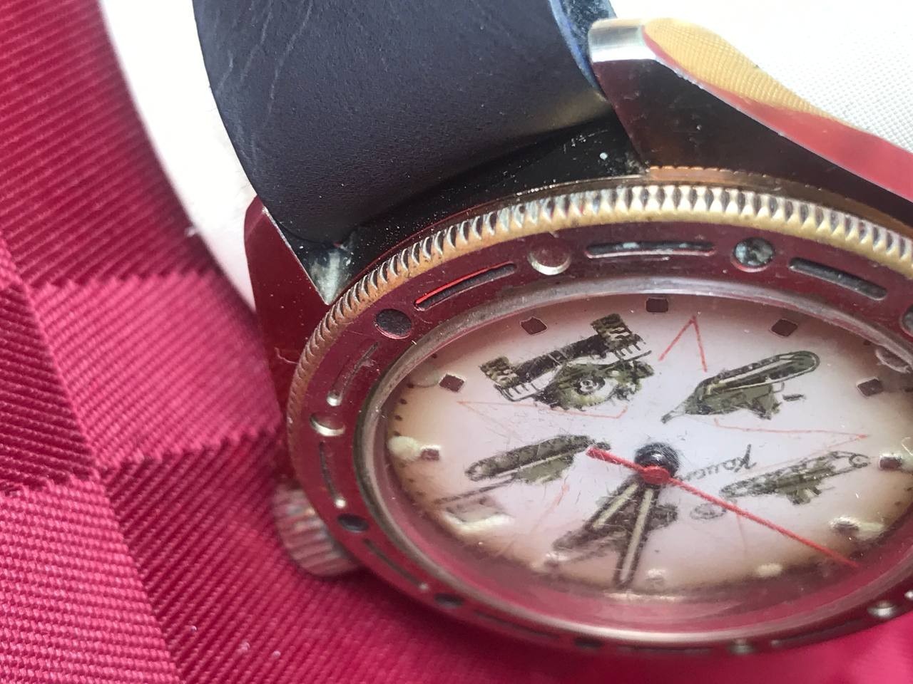 Rare Vostok Komandirskie Tank Evolution Dial Soviet Military Watch Working