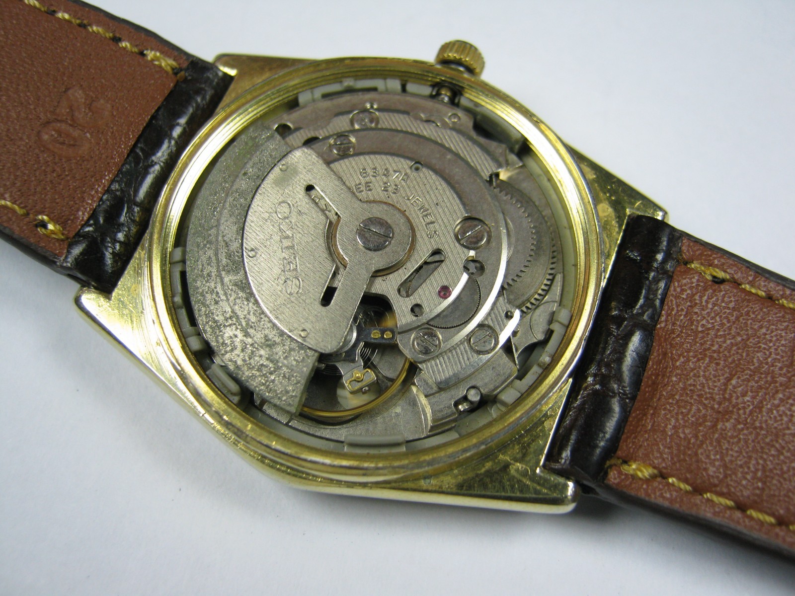 Vintage SEIKO MOON PHASE 6347-6000 Automatic Date Function Properly