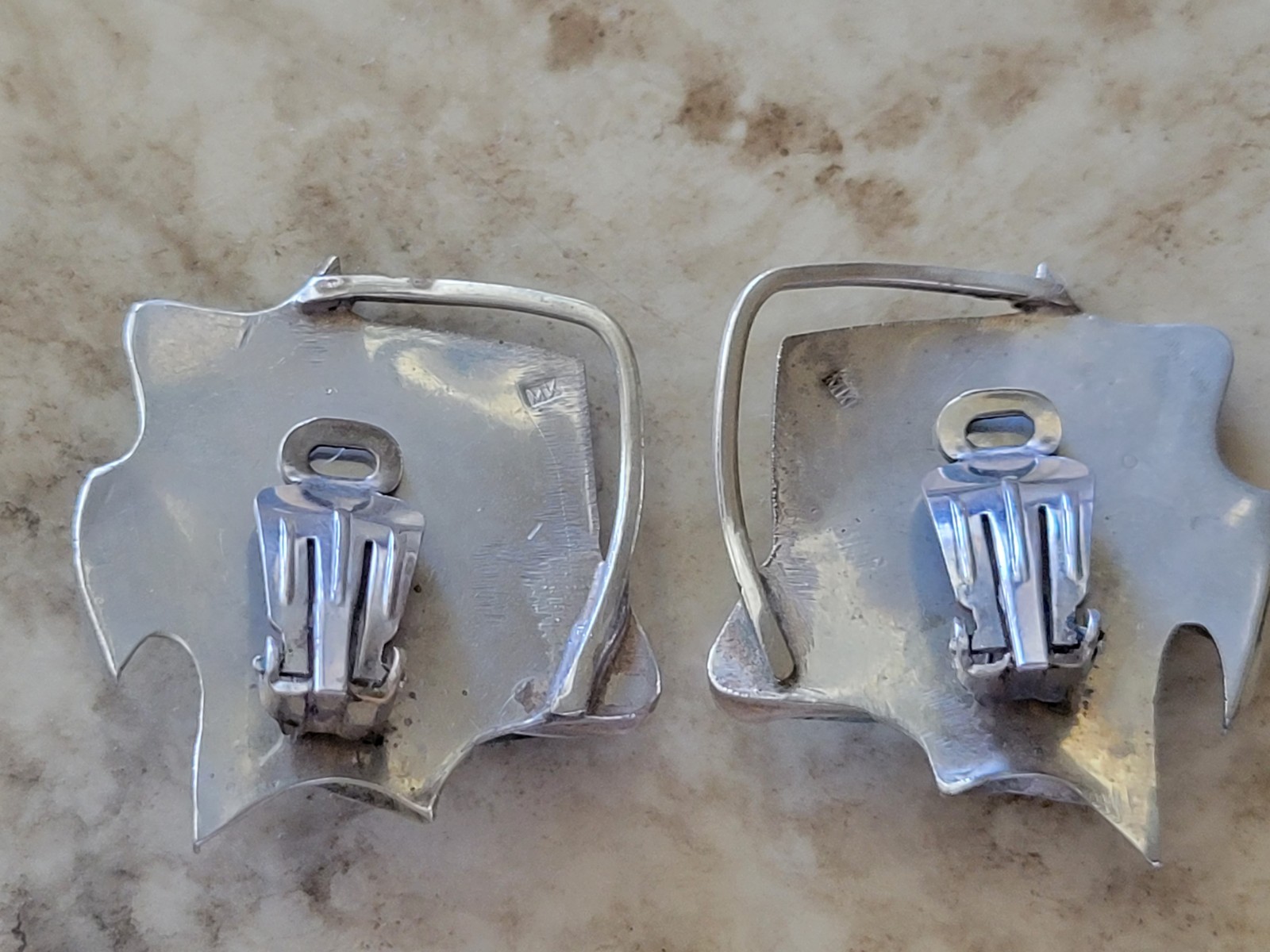Antique Rare 1920 To 1931 MICHAT KOZTOWSKI WARSAW FOLDED NICKLE SILVER CLIP