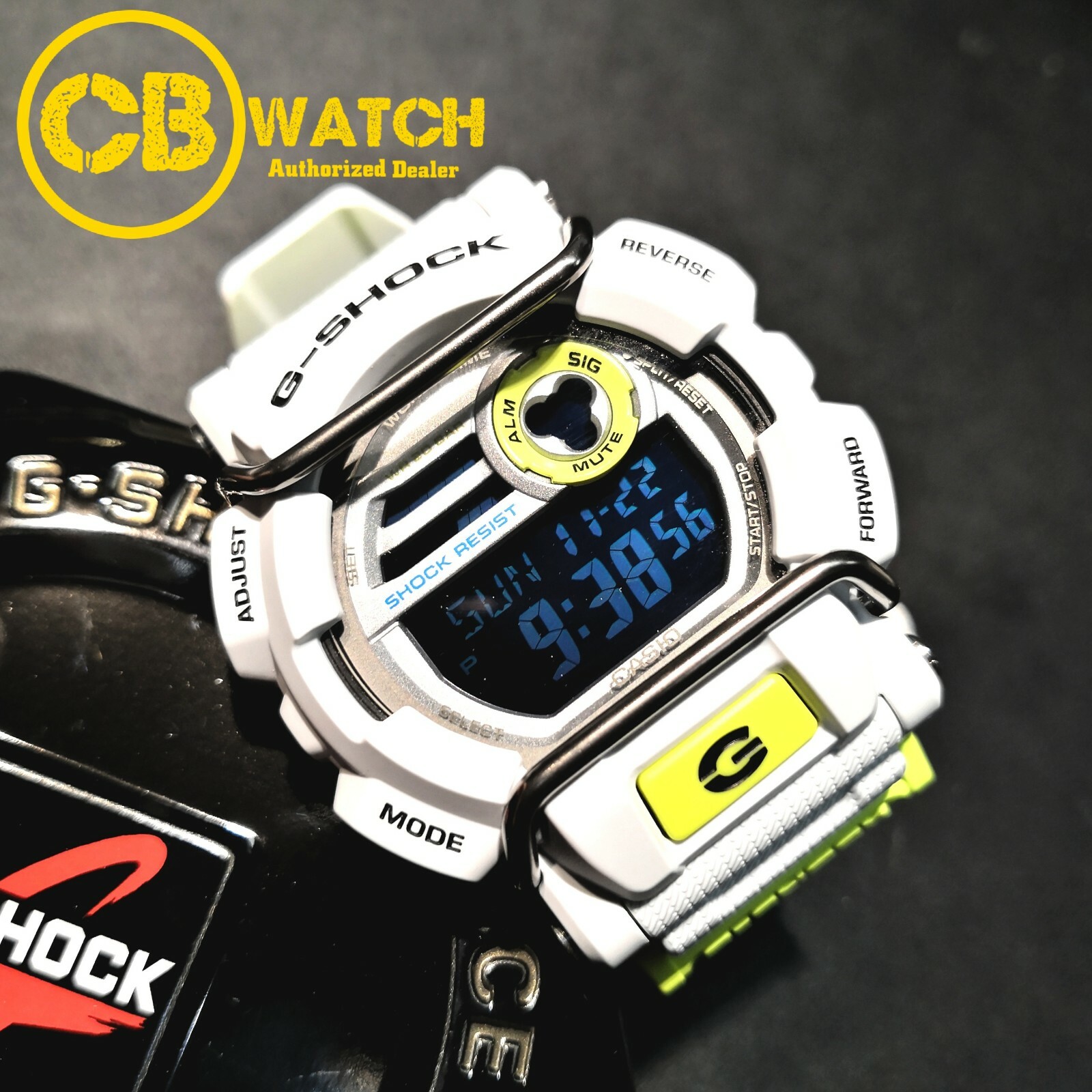 G-Shock Face Protector Street Sport Dial Men’s Casio Watch GD-400DN-8 RARE