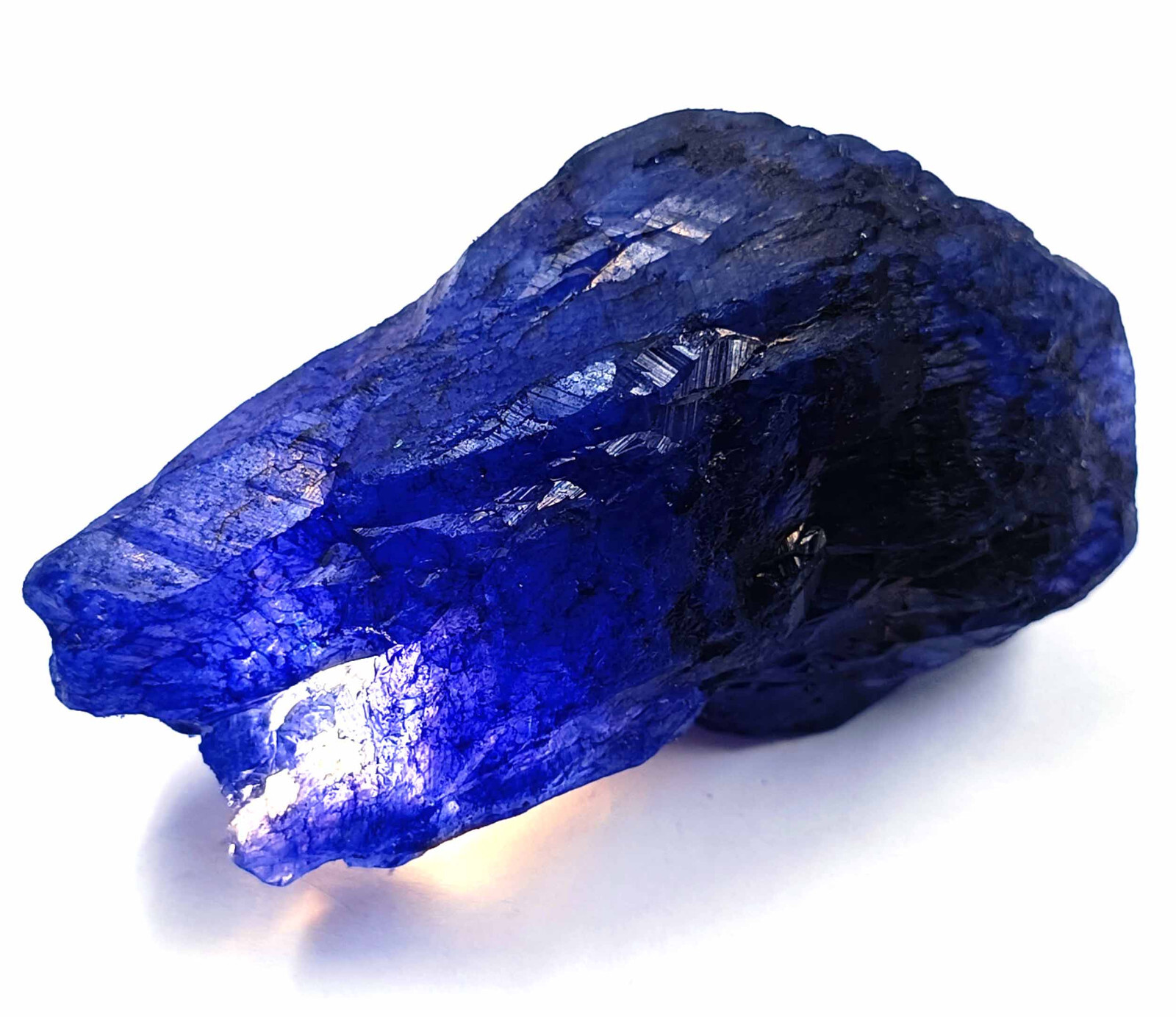 720 Ct Natural Blue Sapphire EGL Certified Uncut Rough Chunk Loose Gemstone 25S