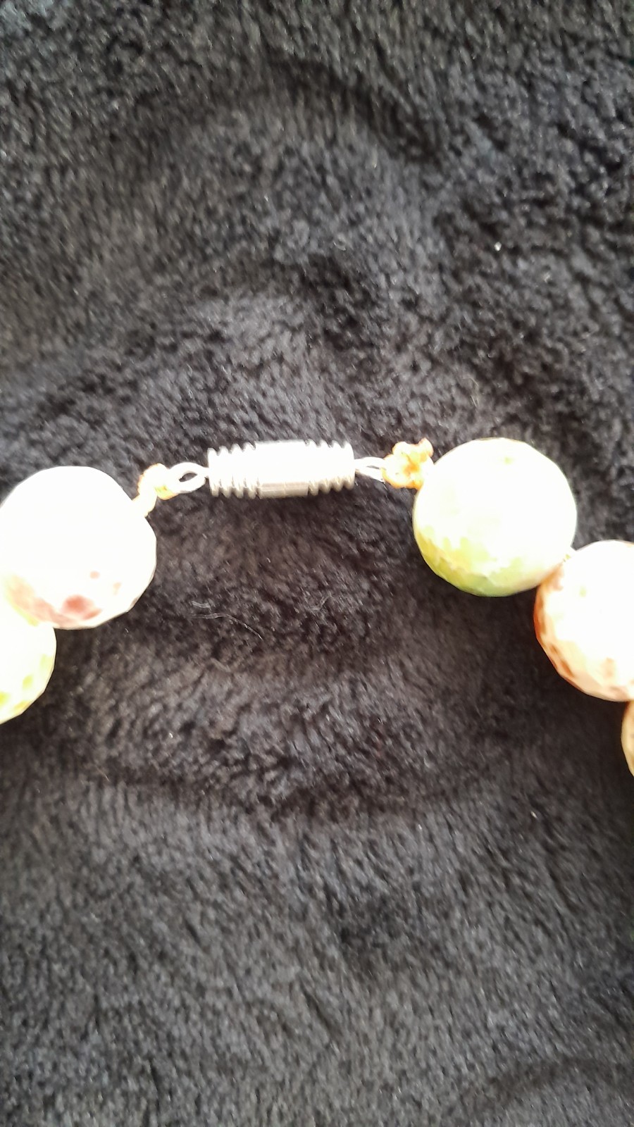 Agate Meditation necklace – handmade 40cm length approx – FAST UK DELIVERY