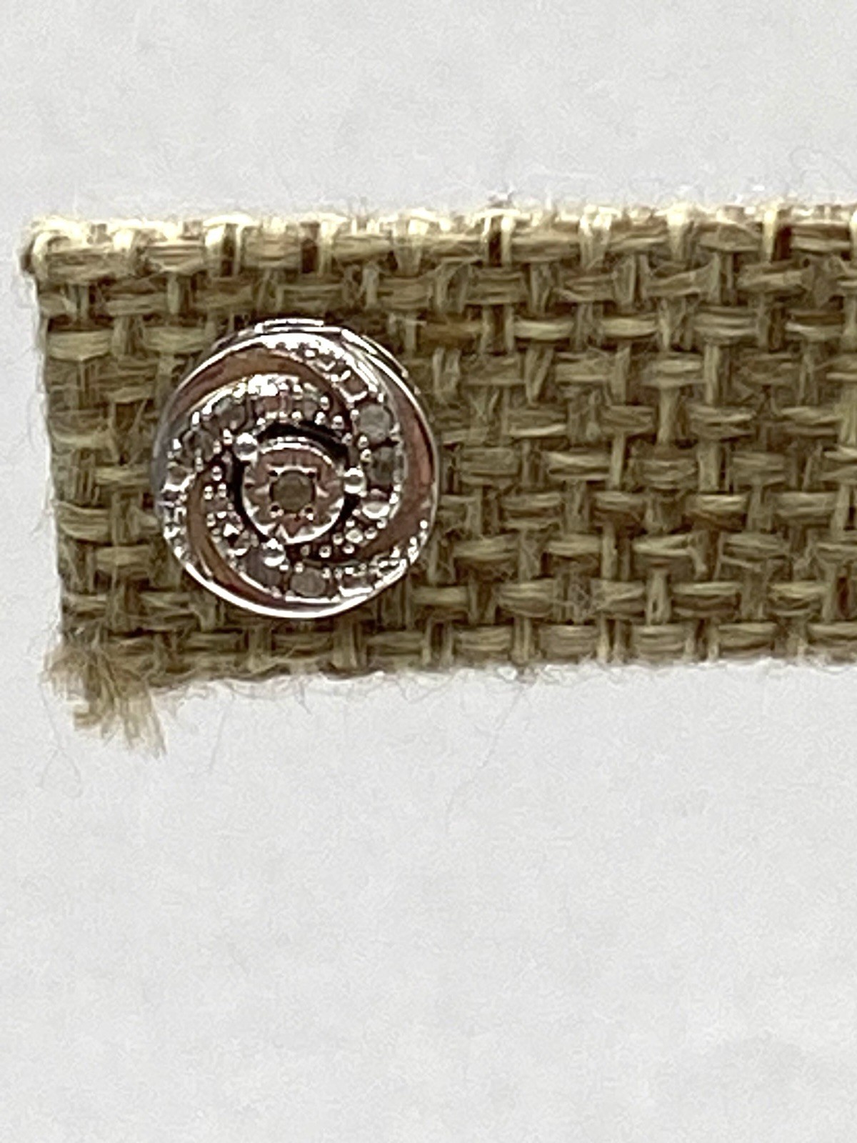 925 OTC Diamonds Earrings Studs Sterling Silver Round