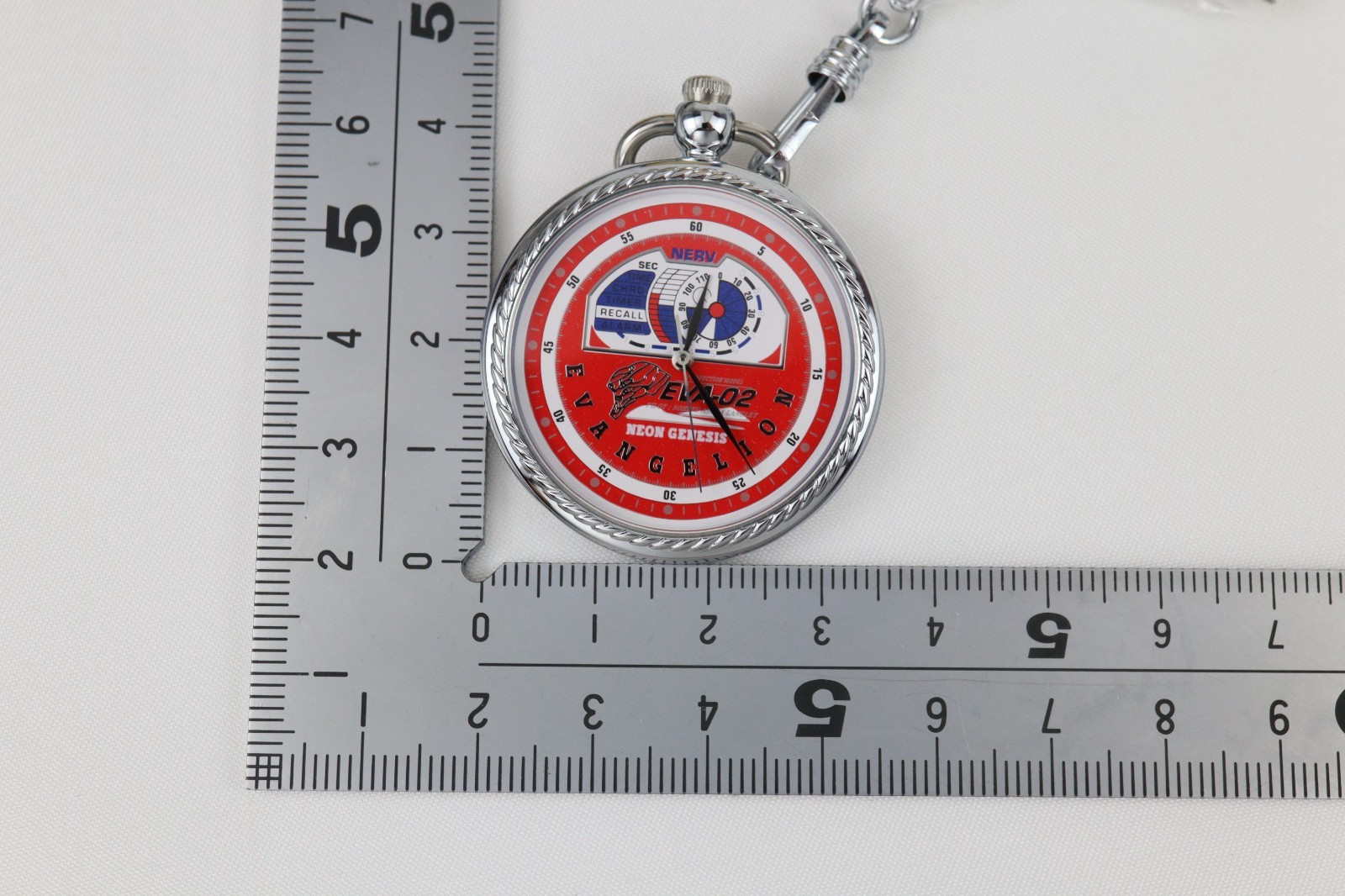 Vintage Seiko x Neon Genesis Evangelion V701-0B00 Quartz Pocket Watch w/Box