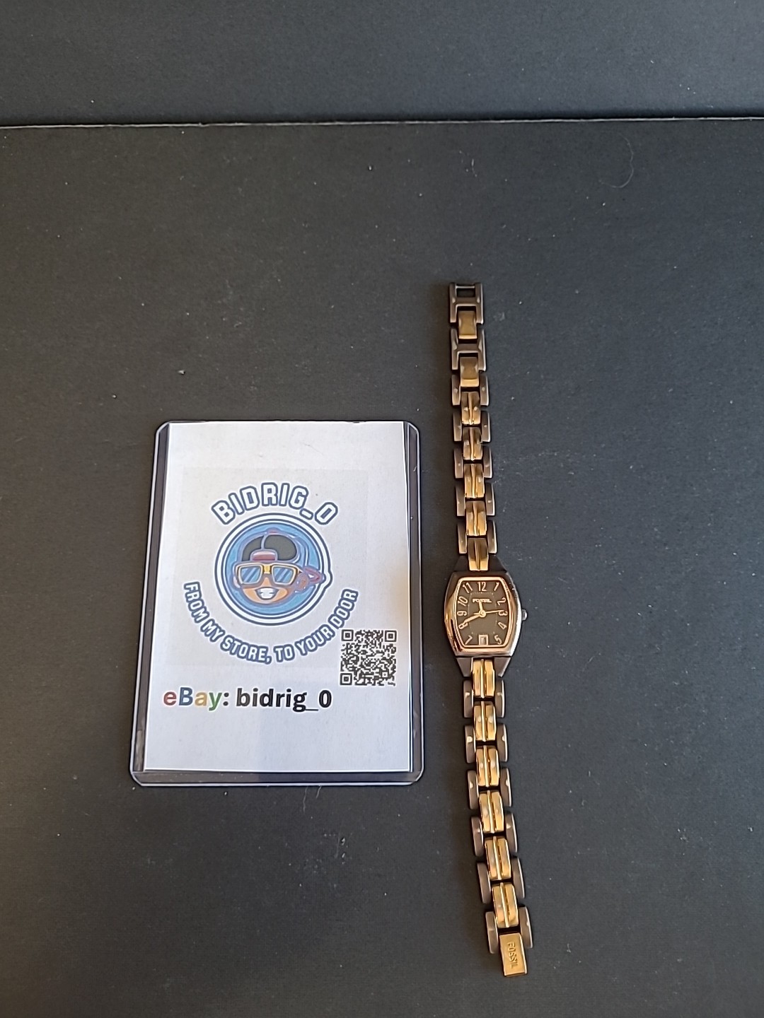 Women’s FOSSIL Watch Water-Resistant to 50M/165 Ft Wristwatch 7.5″ ES-2075