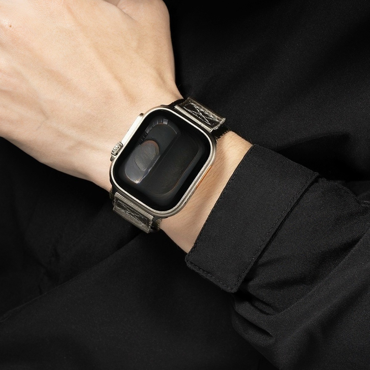 Fits Apple Nylon Watch Strap S10 9 8 7 Woven Breathable Lightweight 38 40 41mm