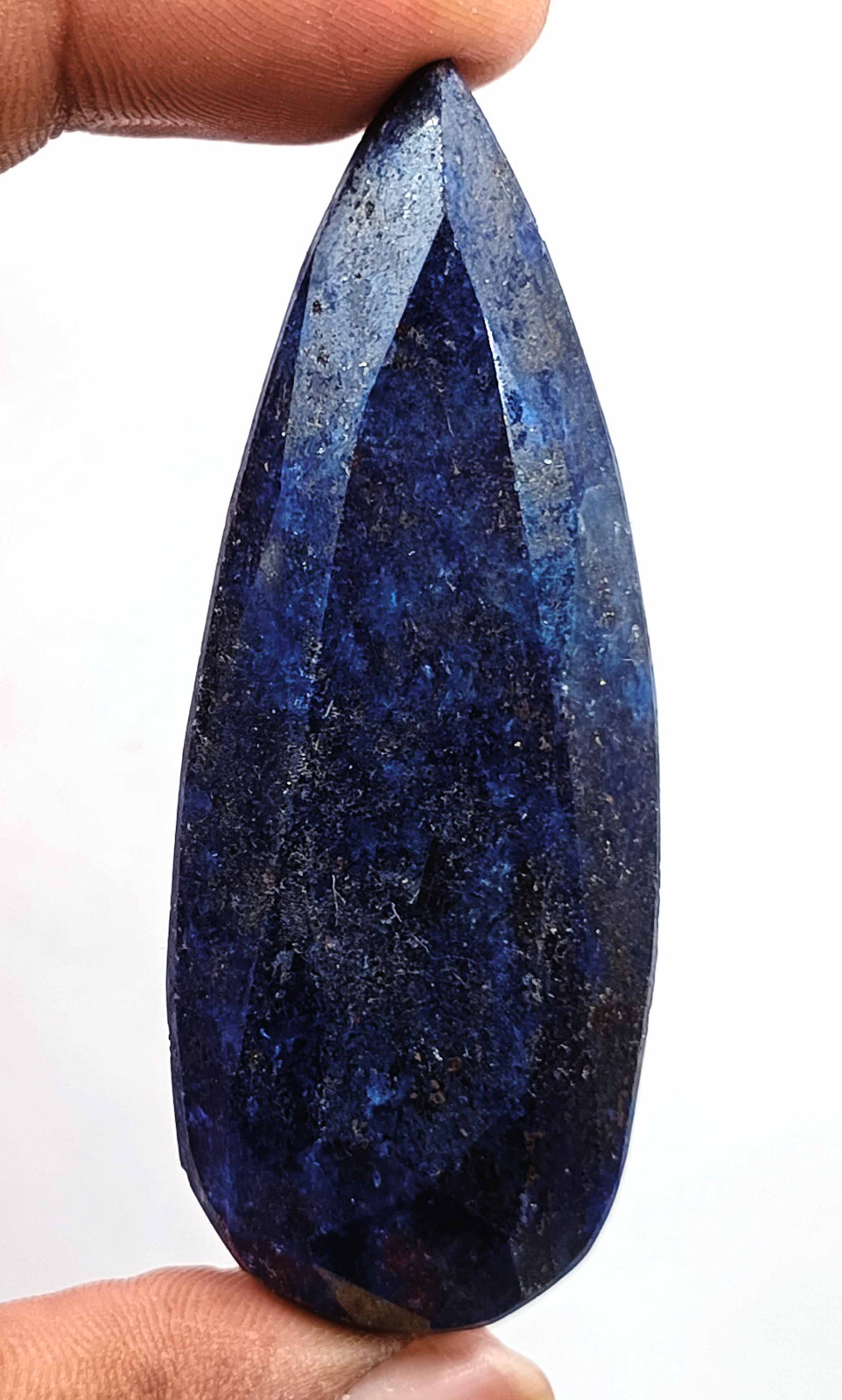 Natural Certified 261 Ct African Pear Cut Royal Blue Sapphire Loose Gemstone KKR