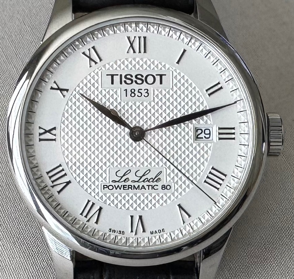 TISSOT Le Locle Powermatic 80 Stainless Steel Men’s Watch;A138