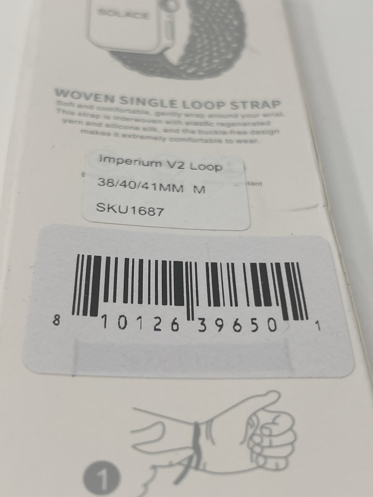 Solace Imperium V2 Loop Watch Band – 38/40/41 MM – SKU1686 – Slate Blue S