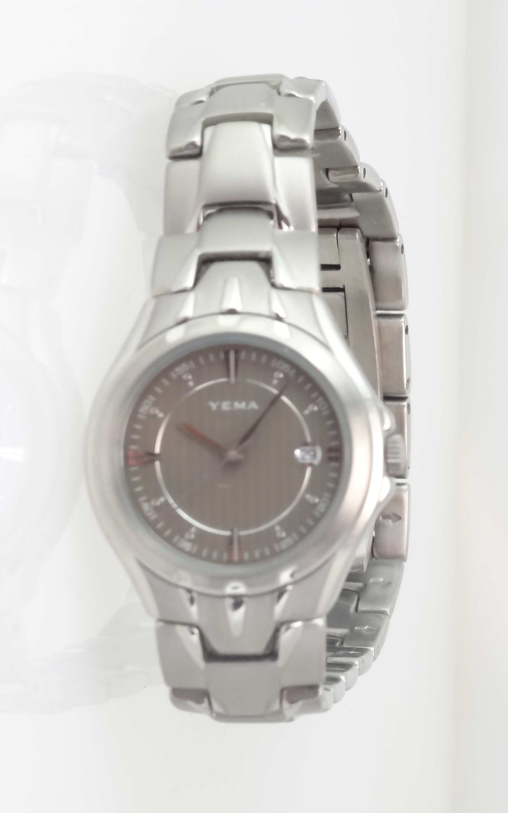NEW YEMA Paris YM642 Women’s Quartz All St/Steel 50M Sport Watch Vintage Stock