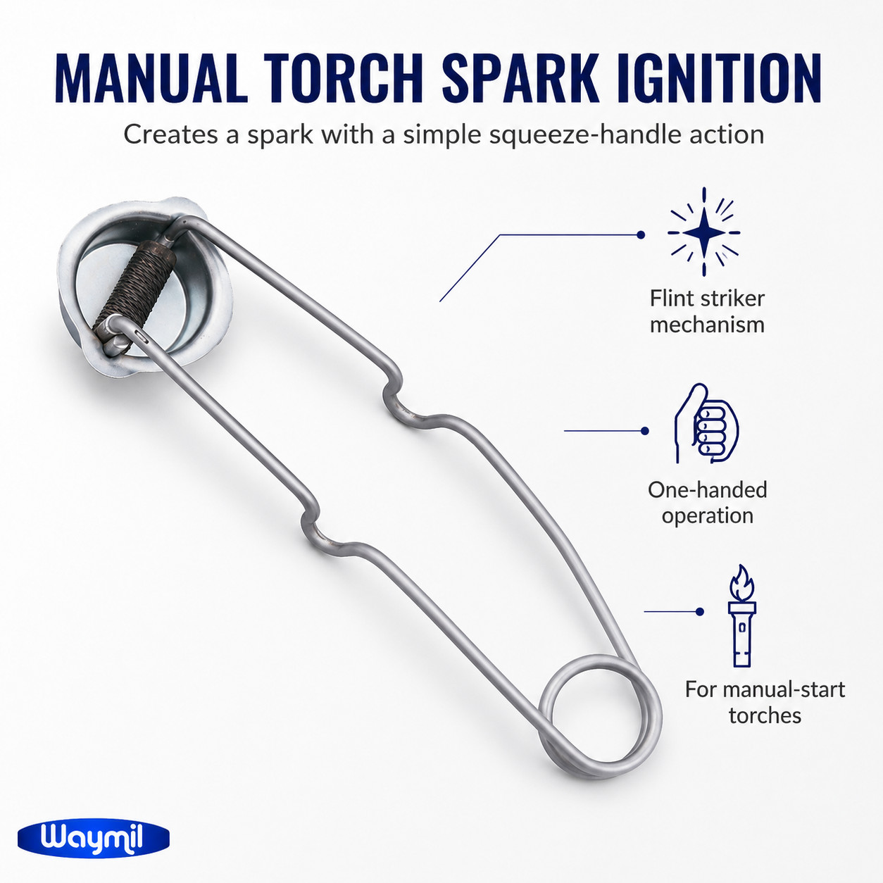 PRO Flint Striker Torch Spark Welding Lighter Igniting Welding Ignitor