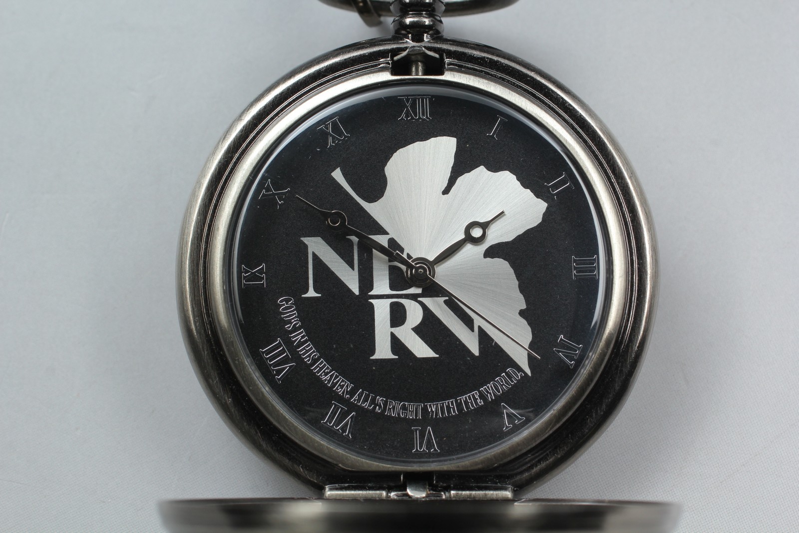 NOS Evangelion NERV Pocket MINT Box Neon Genesis Watch Japan Anime Collectible