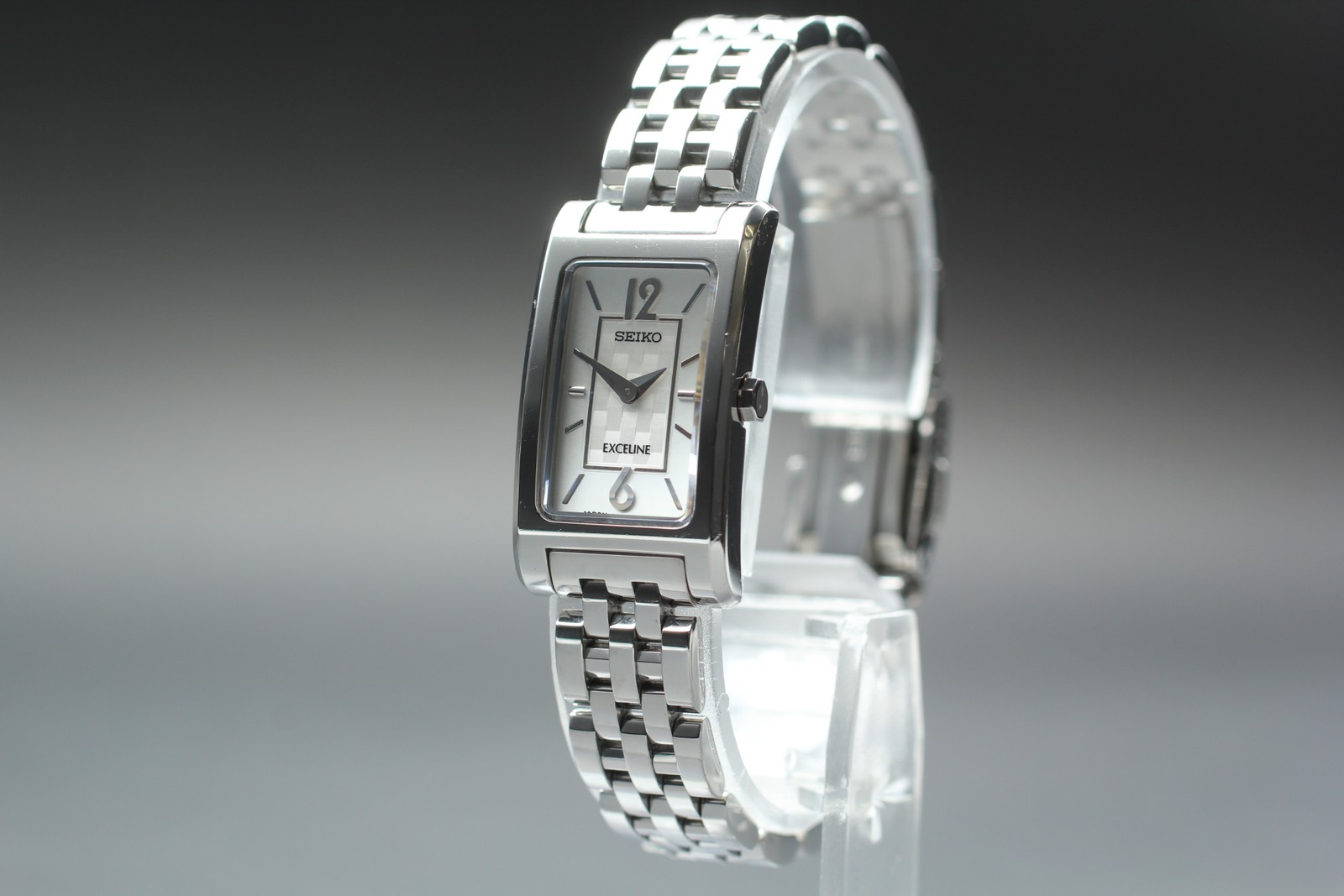 Vtg 2002 [Near MINT] Seiko Exceline 1F20-0AN0 Quartz Tank Womens Watch JAPAN