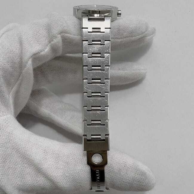 Bvlgari watch Bvlgari Bulgari f-21814 Black Silver BB23SS Good Condition Ladies