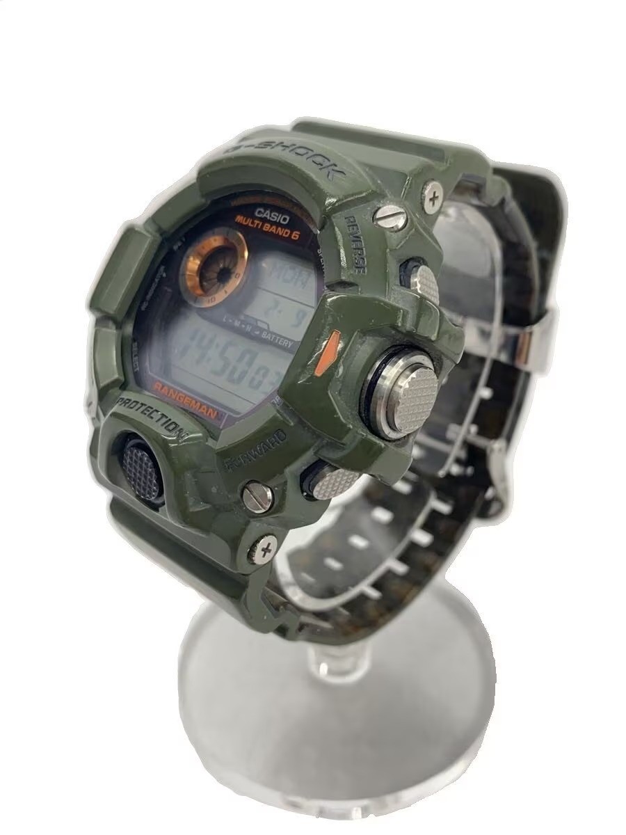 [EXC+5] Casio MEN IN CAMOUFLAGE Rangeman GW-9400CMJ-3JR Green Digital