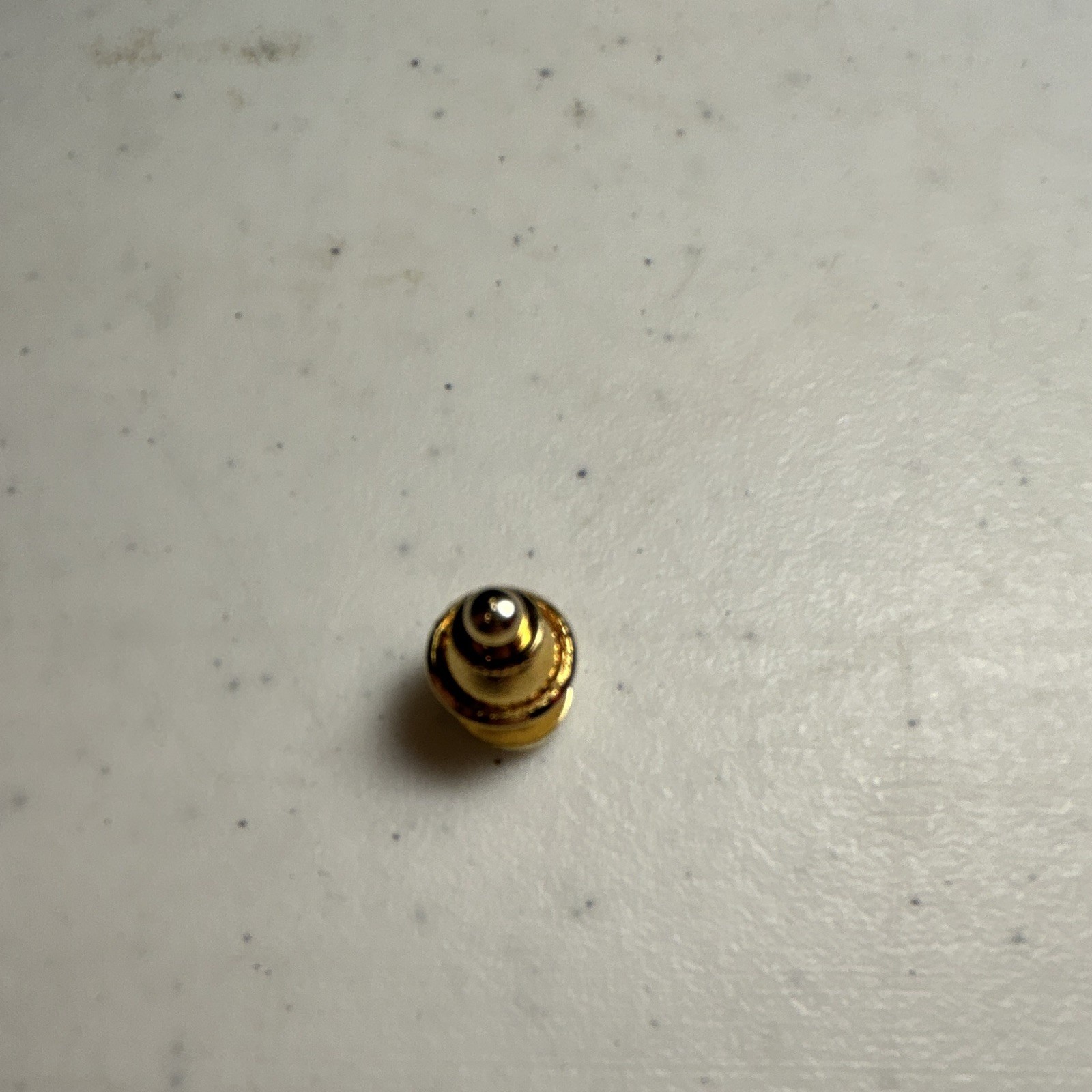 14 ct. Rolled Gold, Connemara Marble pin—Ireland