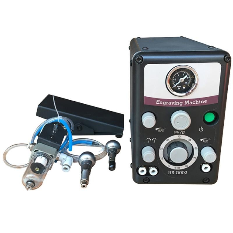 110V 220V Pneumatic Jewelry Engraving Machine Double Ended Impact Engraver