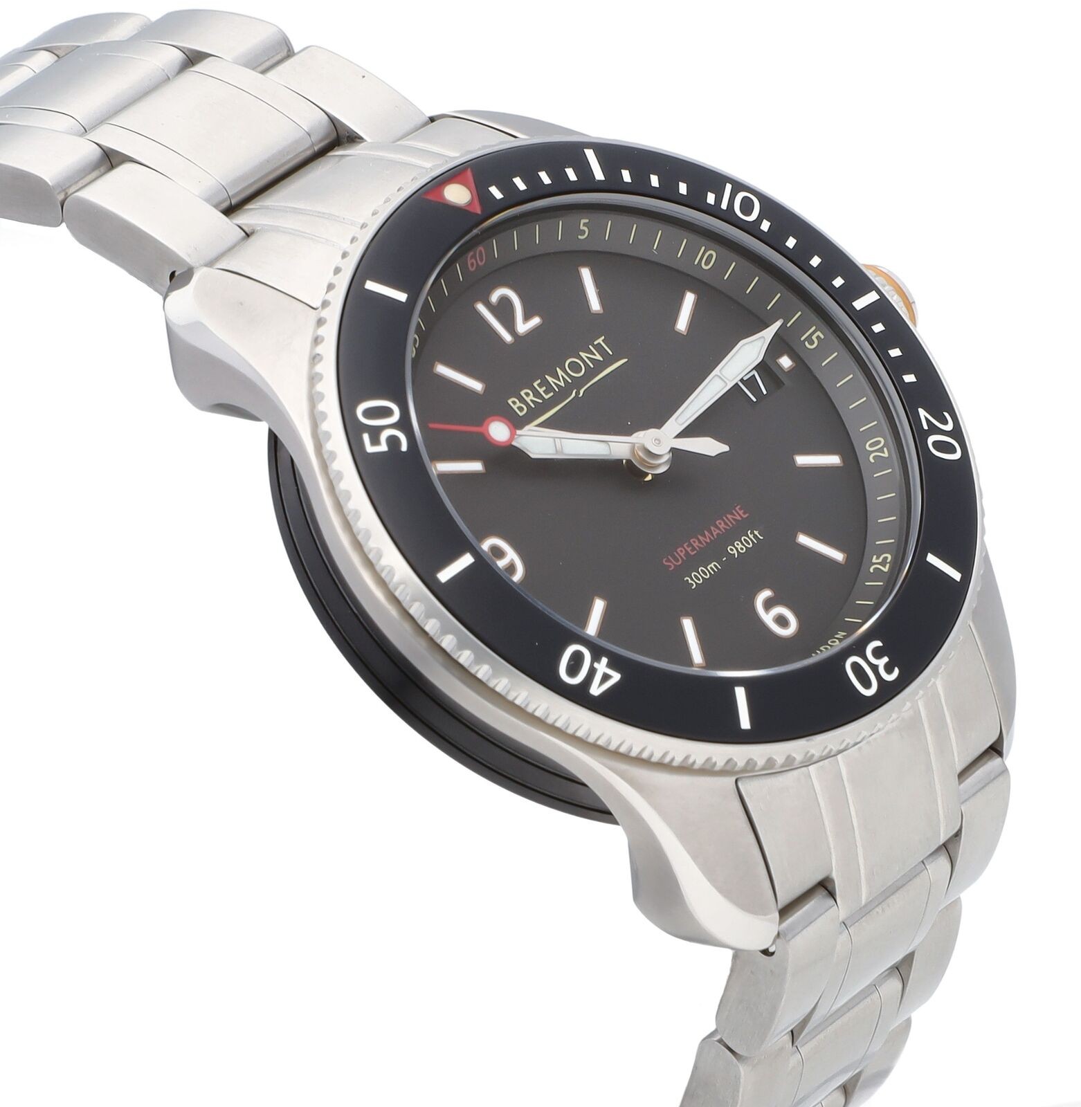 Bremont Supermarine Black Dial 40mm Automatic Men’s Watch S300-BK-B