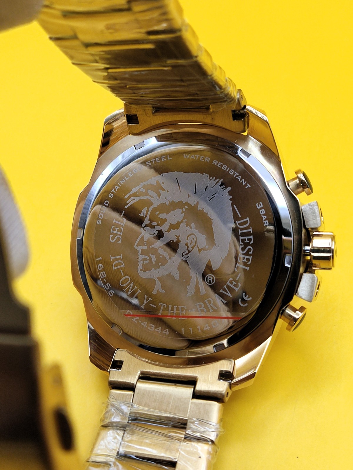 Premium Diesel Only The Brave 10 Bar Black Dial Refurbished Men’s Wrist Watch