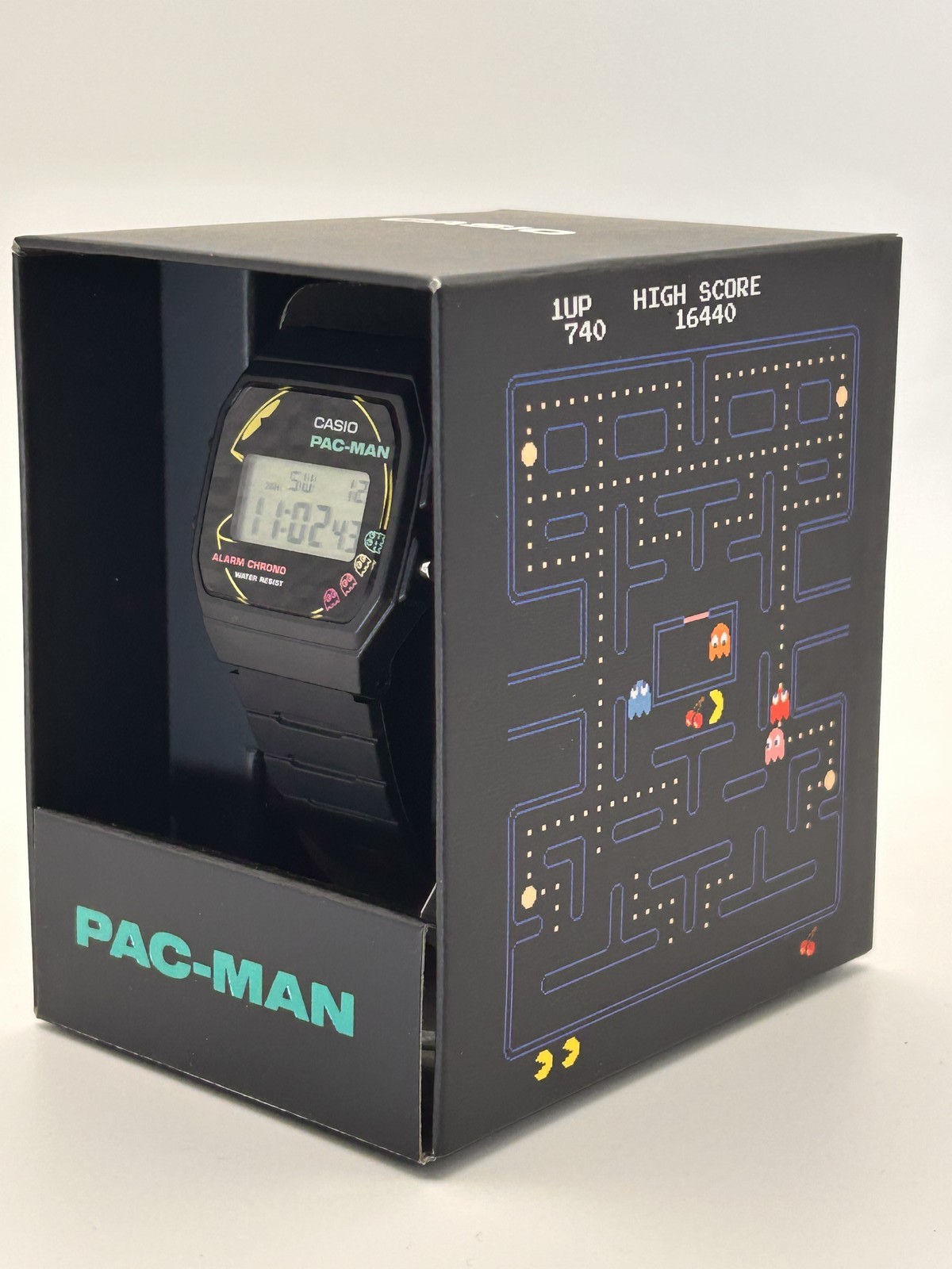 Casio PAC-MAN F-91WPC-1AJR Watch New Unworn w/Warranty Retro Gaming Japan