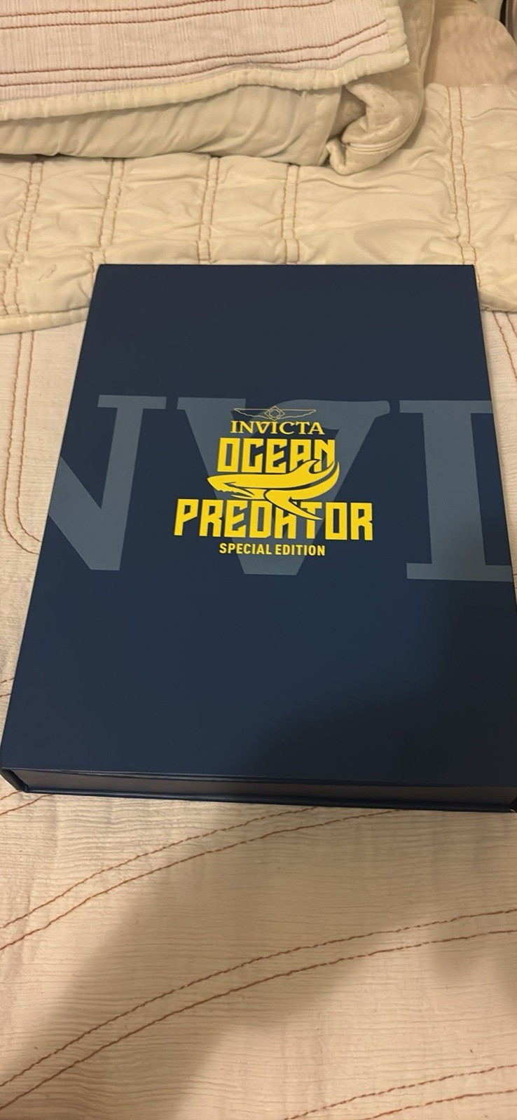 Invicta Ocean Predator Special Edition Wristwatch Gold Case, Multi Silicone Ban…