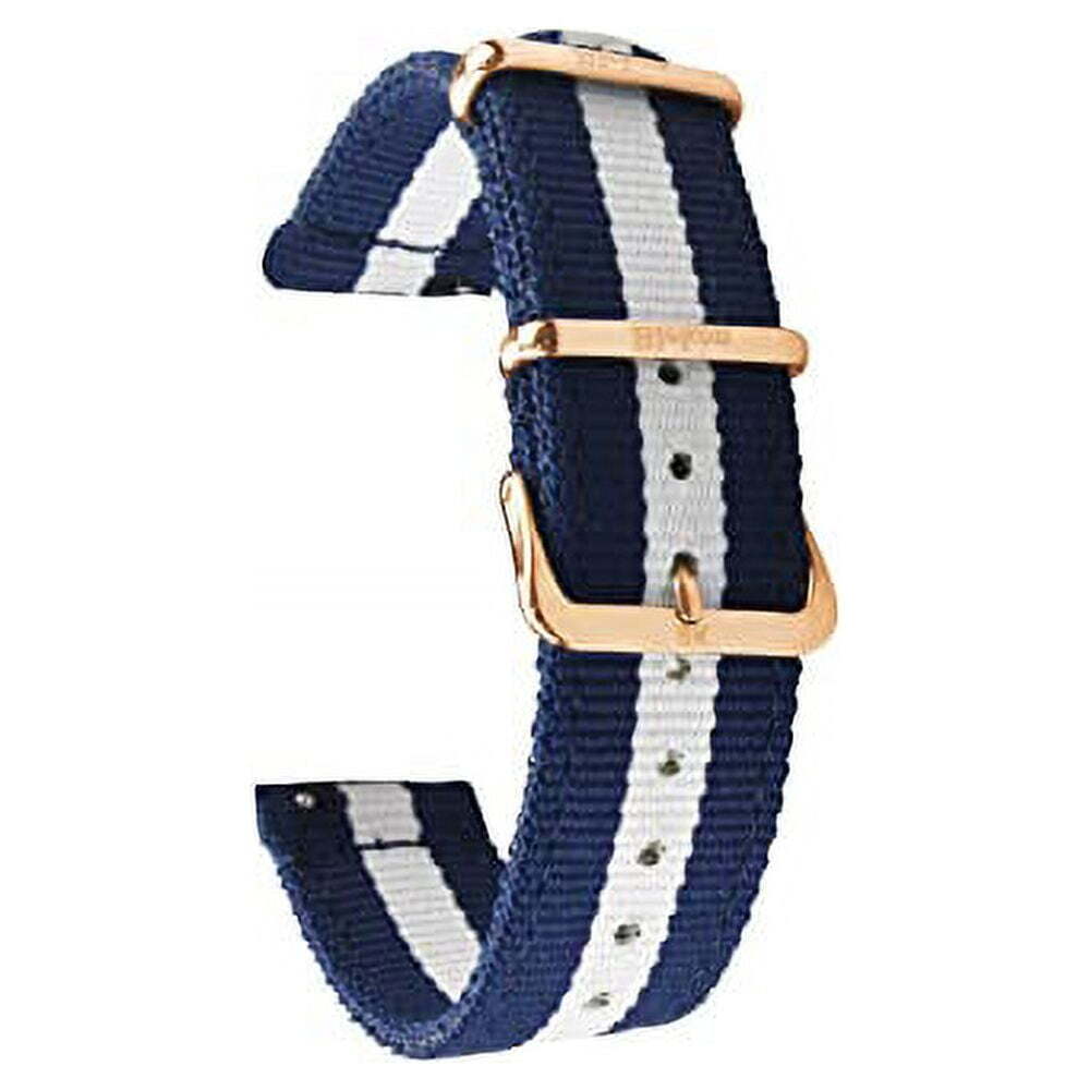 Nylon Watch Band – Quick Release, Waterproof Strap for Men & Women Soft & Durabl