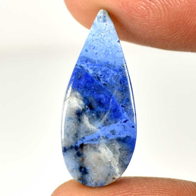 Tiffany Jasper Pear Cabochon 100% Natural Gemstones 10.95Cts. 11mm. 25mm. 05mm.