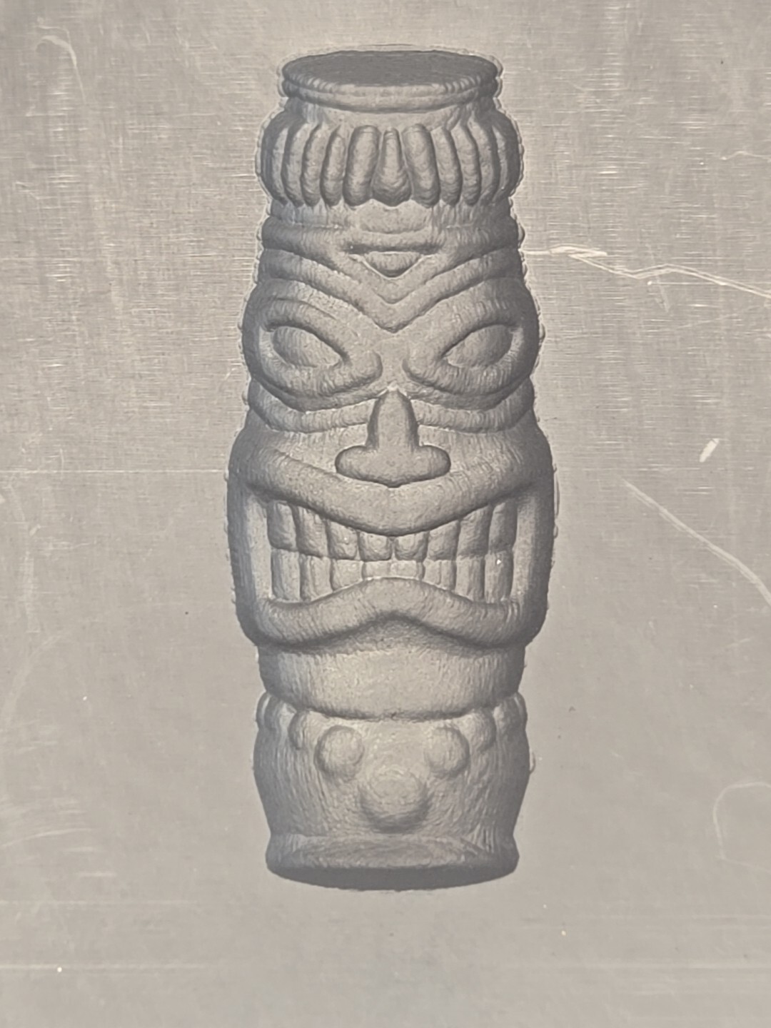 Tiki 3D Graphite Ingot Mold for Gold Silver Copper Melting Casting Refining