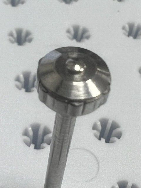 BURNISHING RIVETING WHEEL MARGIN ROLLER POROSITY REMOVER HAMMERING GERMANY
