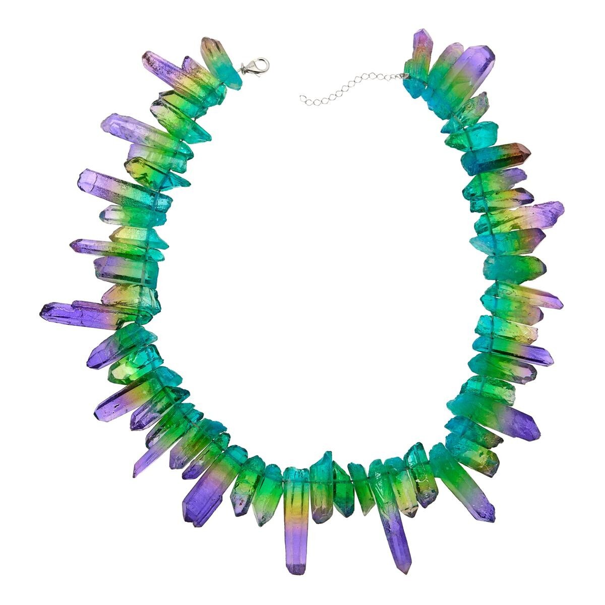 HSN Colleen Lopez Sterling Silver Multi-Gemstone Beaded 18″ Necklace $70 CHOOSE!