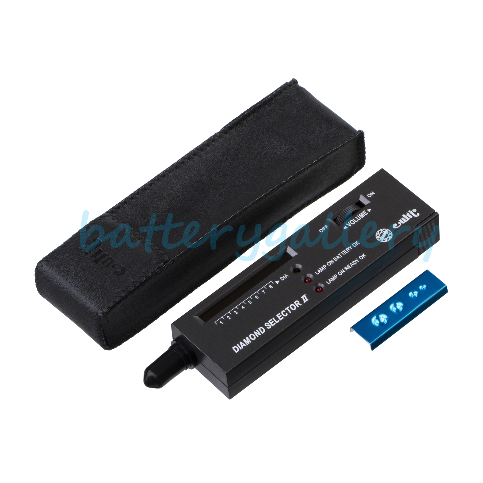 Portable Diamond Gem Tester Selector V2 with Case Gemstone Platform Jeweler Tool