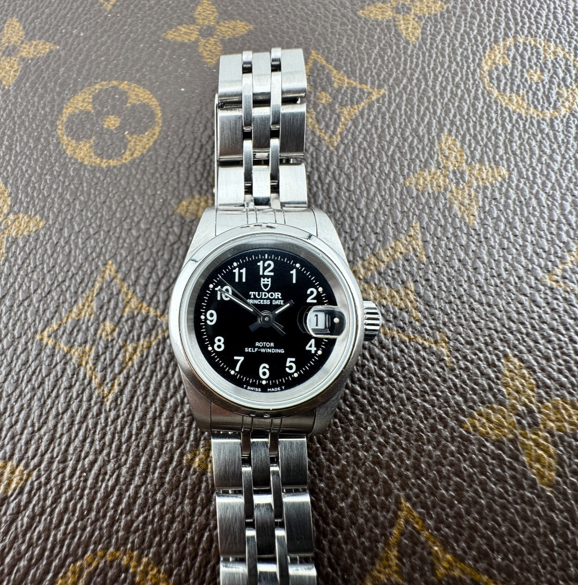 Tudor Prince Date Princess Date Automatic Black Dial Swiss Made
