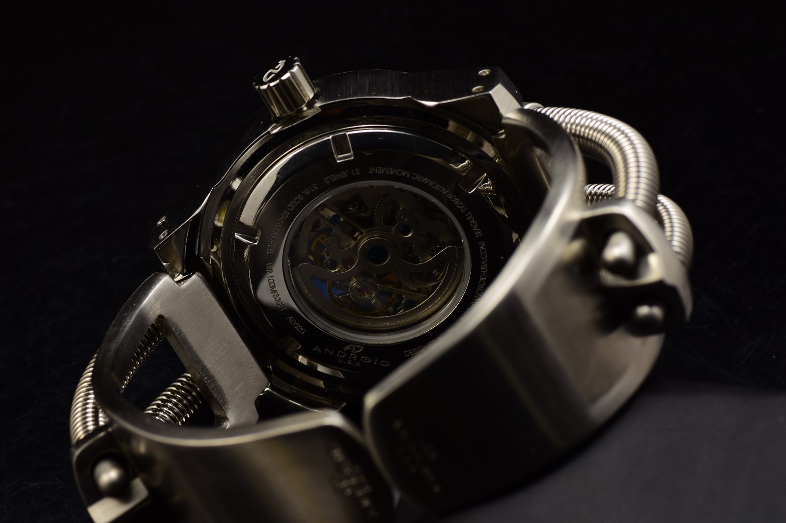 Android Men’s AD520 Hydraumatic Skeleton Automatic Watch Seagull TY2809