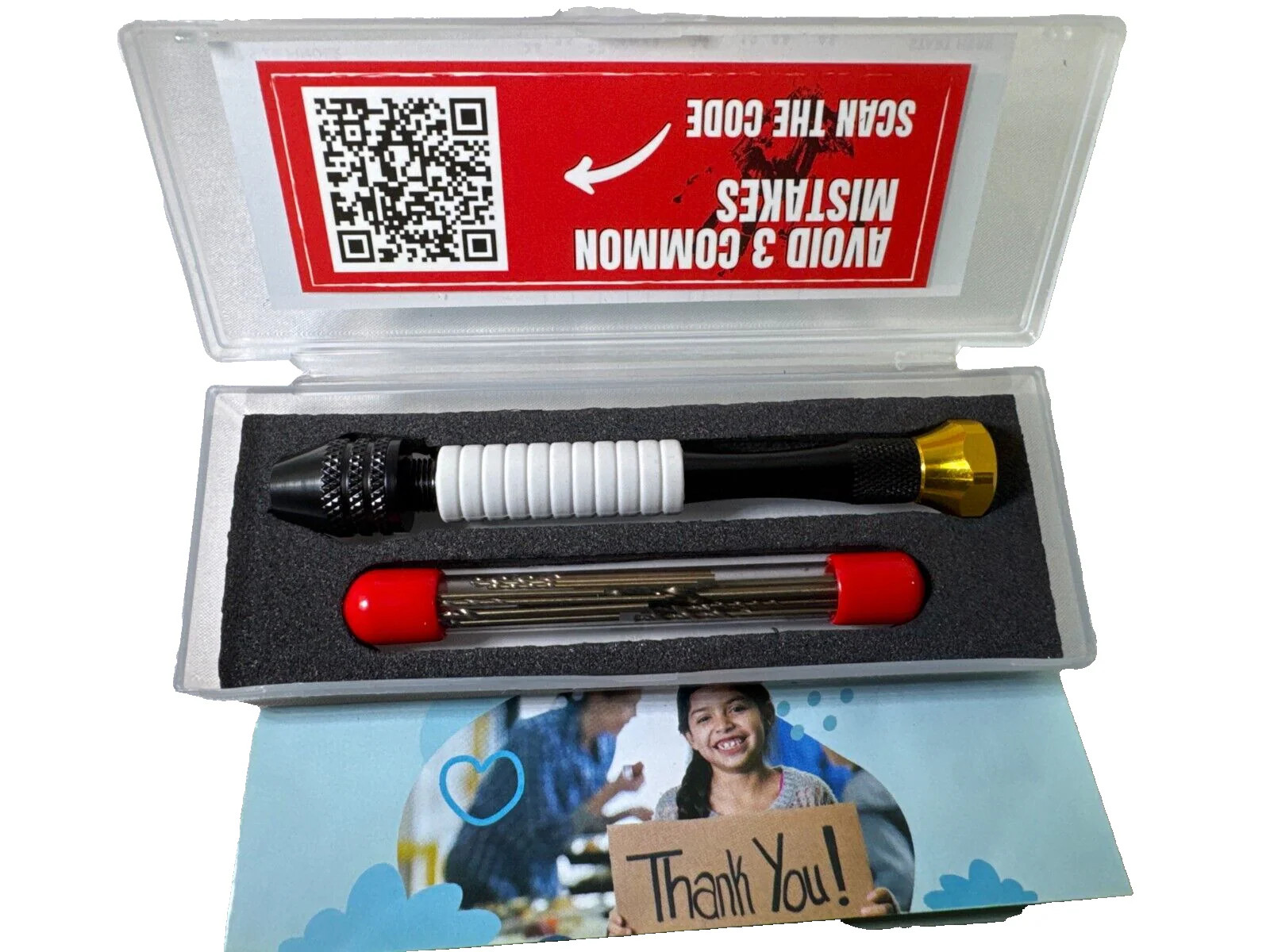 Pin Vise Hand Drill CRAFT911 Micro Bits Precision Jewelry Hobby