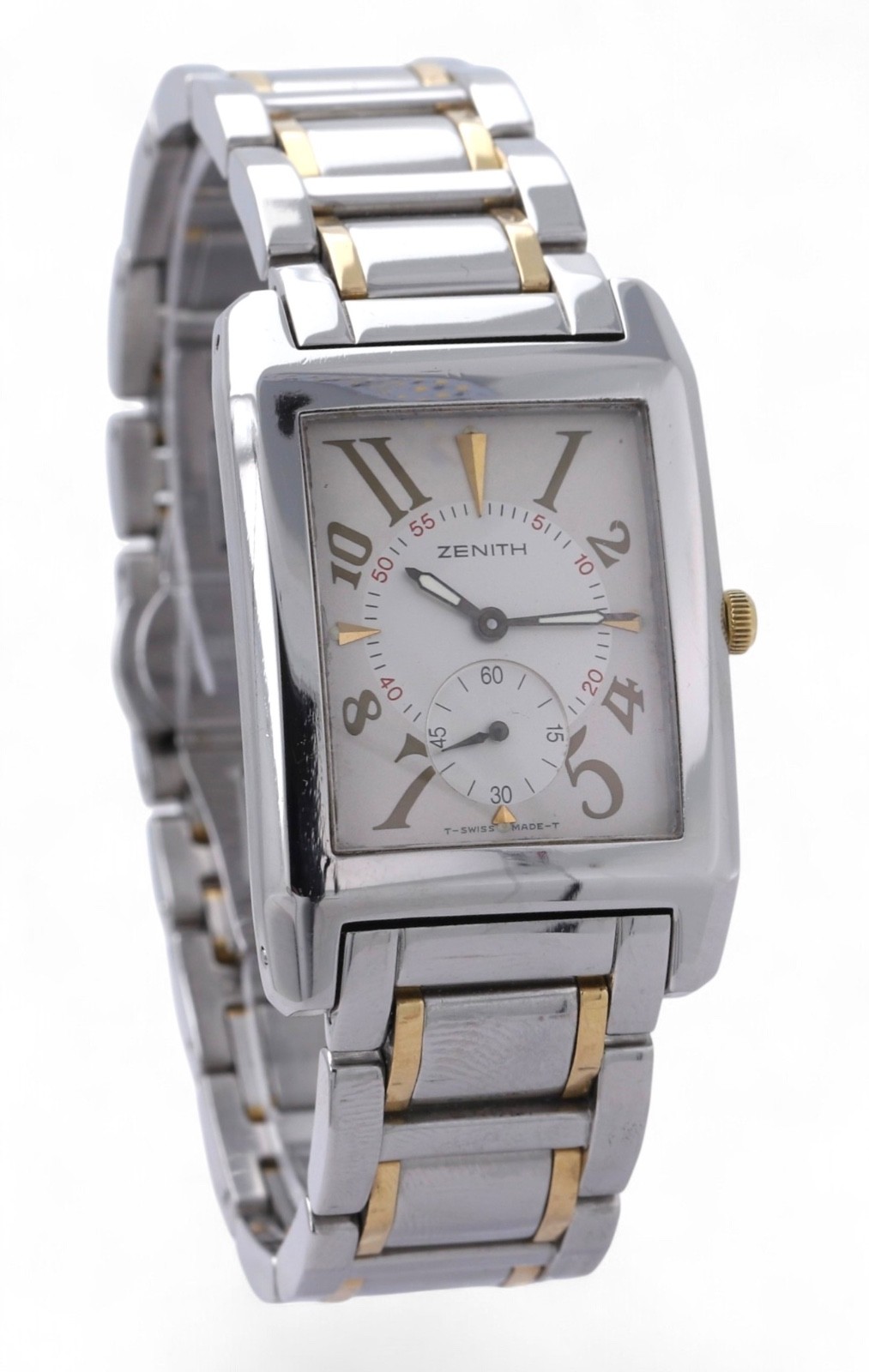Zenith Port Royal V Quartz – 18ct Gold & Steel – 53.0250.887 – 29mm x 44mm