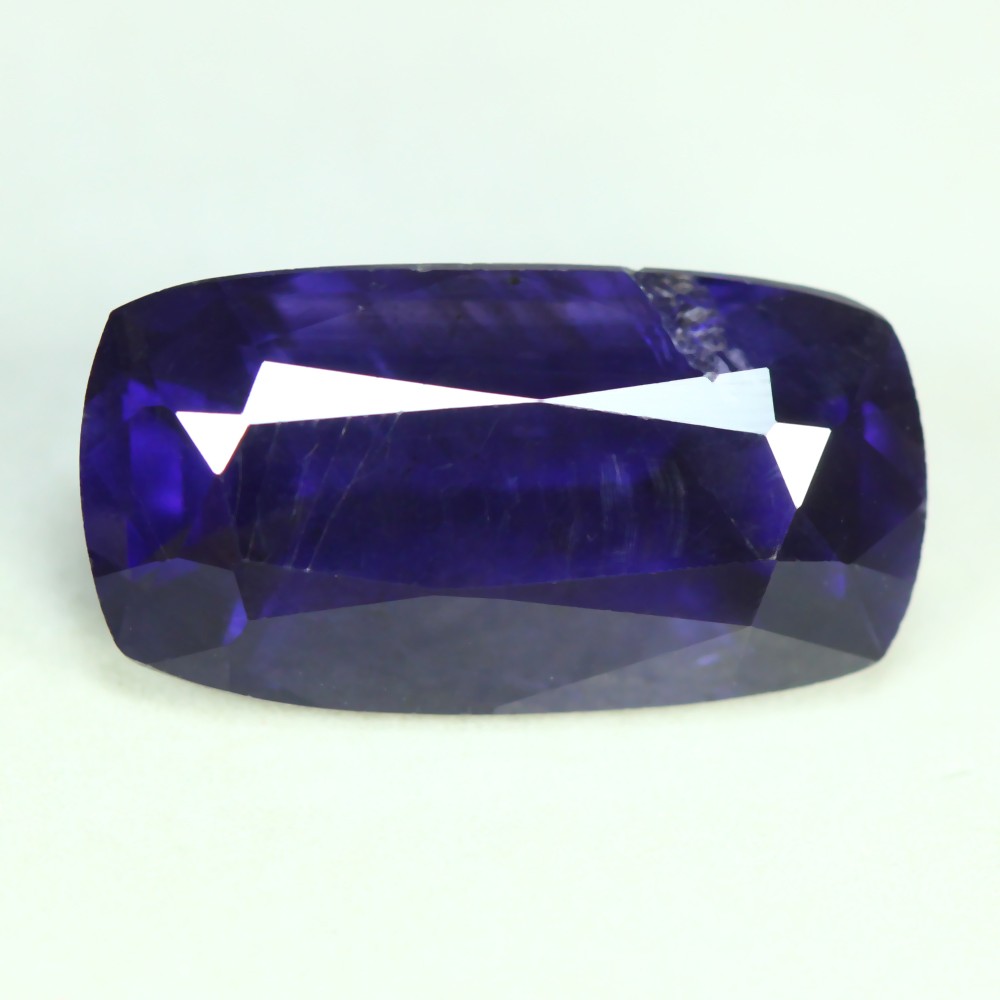 2.80 Cts_Unique Gemstone_100 % Natural Unheated Purplish Blue Iolite_Srilanka