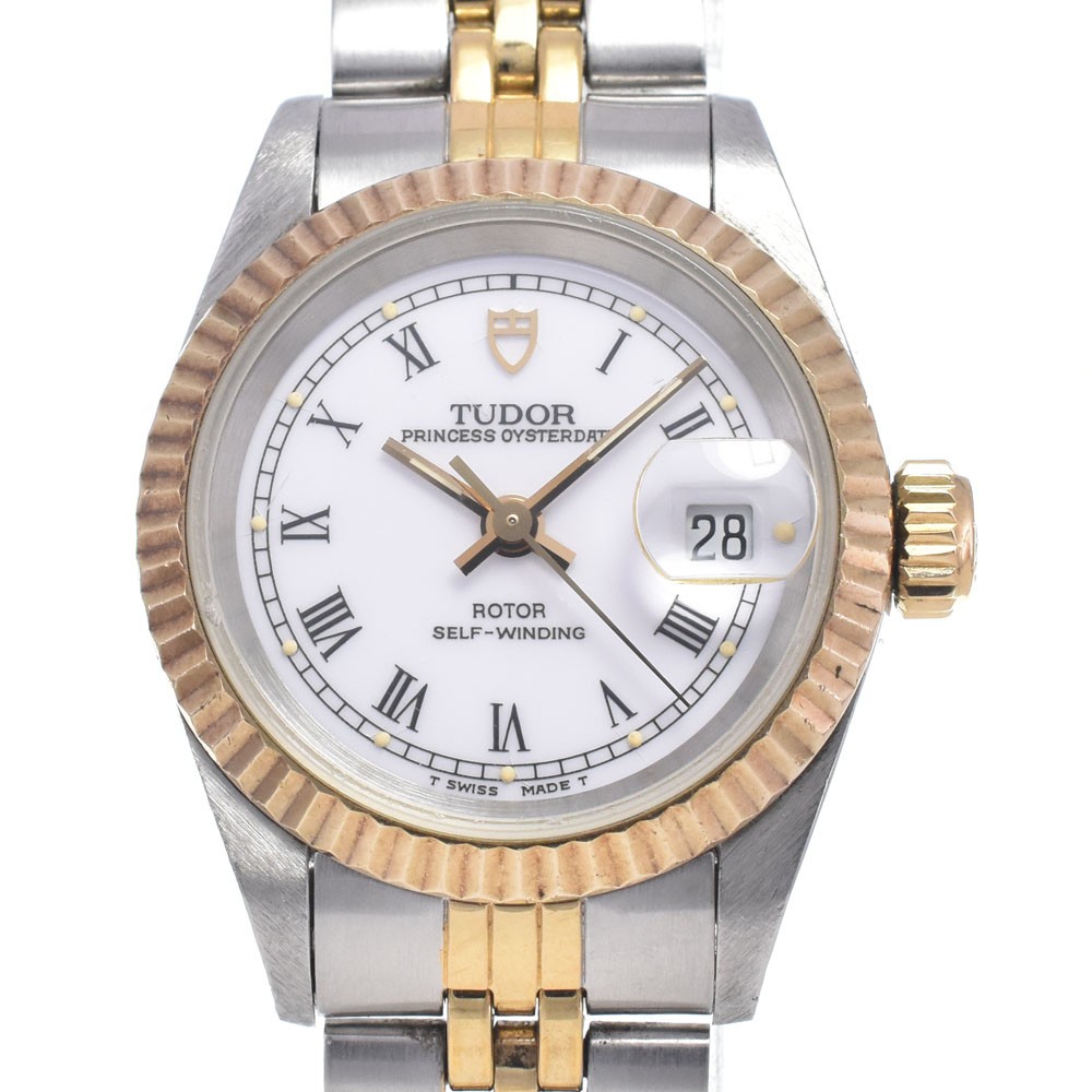with paper TUDOR Oyster Princess Date 92413 Automatic Ladies Watch N#148630