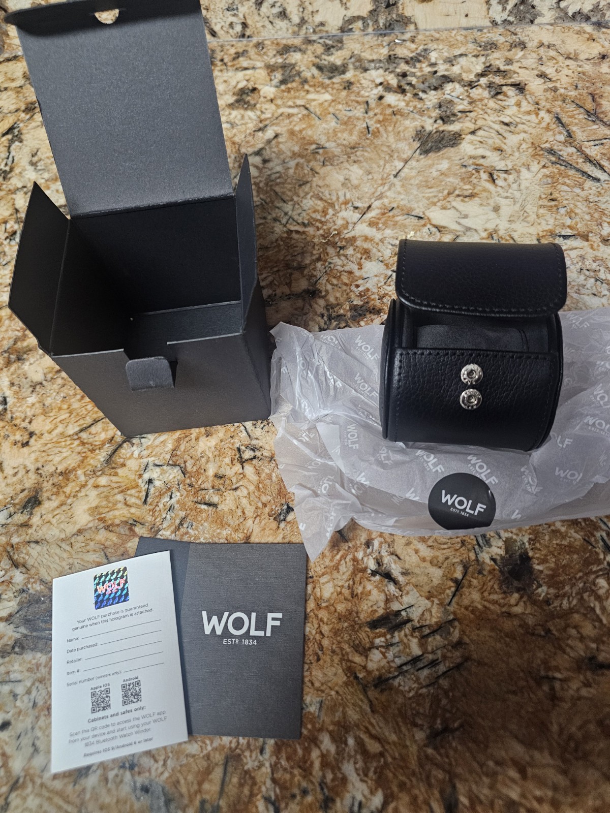 Wolf Watch Travel Case
