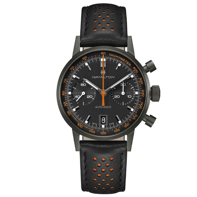 Hamilton American Classic Intra-Matic Auto 40mm Black Dial Men’s Watch H38446732